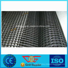 Self-Adhesive Glass Fiber Bitumen Coated Reinforcement Geogrid ASTM D 5261
